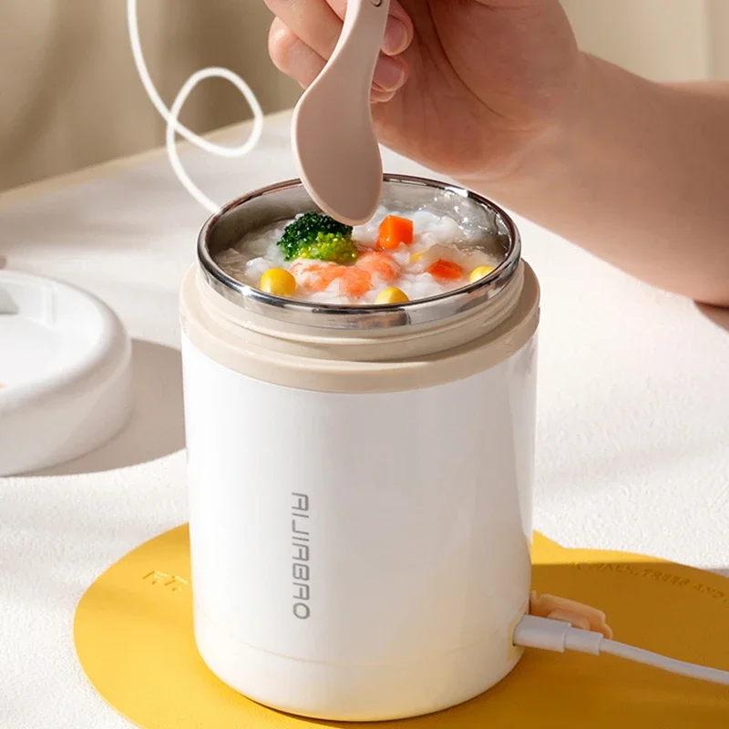 Baby Food Warmer - 600ML taşınabilir USB elektrikli ısıtma yemek