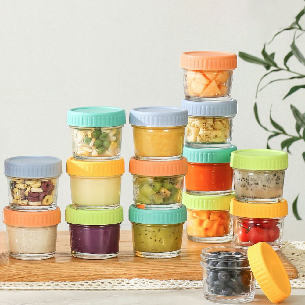 6 adet cam bebek maması kavano - Baby Food Jars With Lids incelemesi ve fiyatı