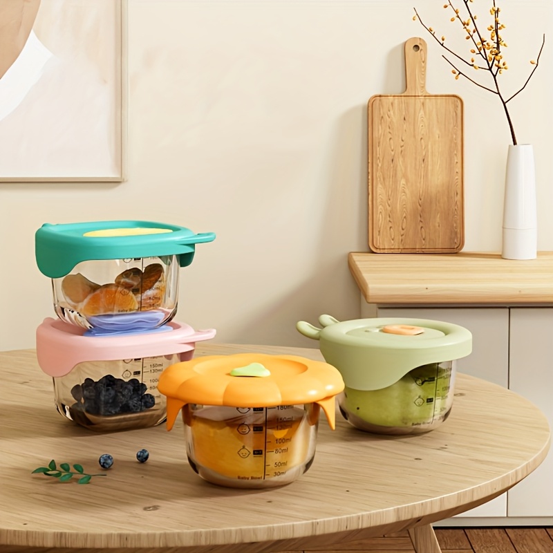 120/180ml Ölçekli ve Silikon K - Baby Food Jars With Lids incelemesi ve fiyatı