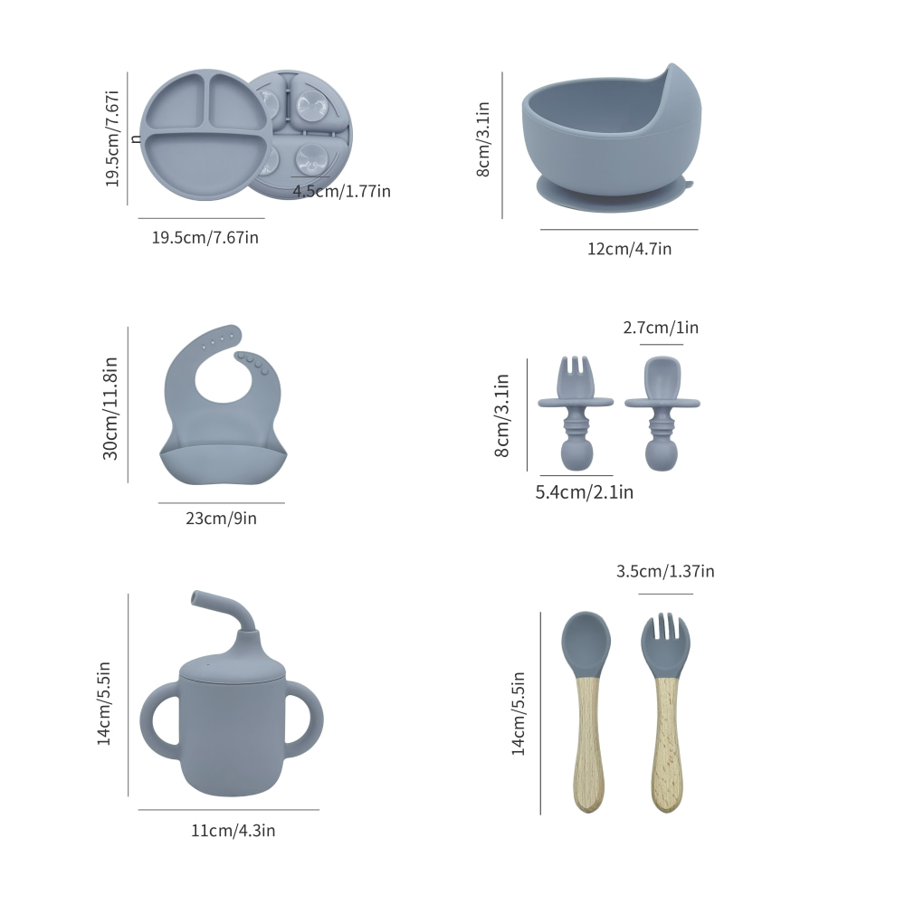 5 adet Silikon Bebek Besleme S - Baby Food Menu incelemesi ve fiyatı